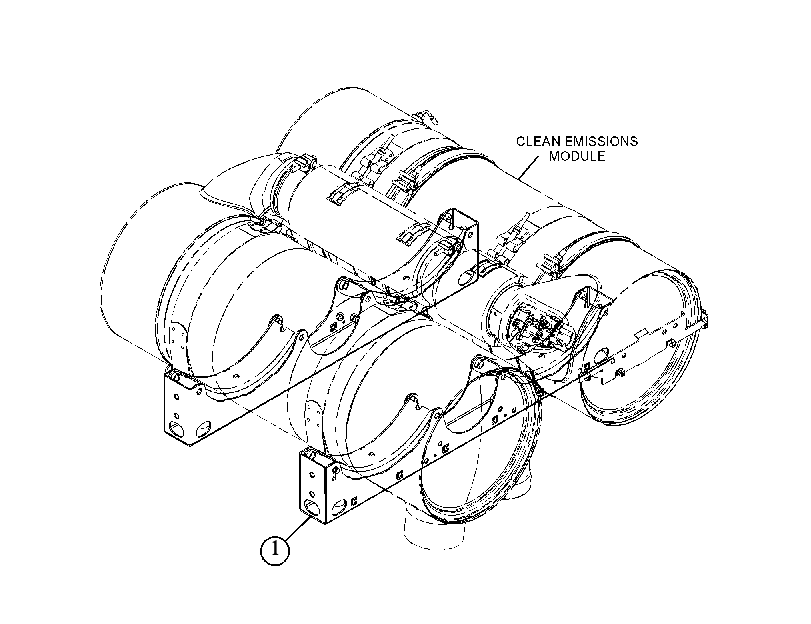 SUPPORT GP-EXHAUST 4565699 CAT