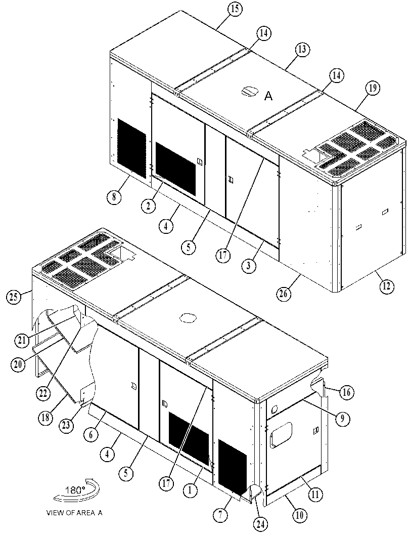 ENCLOSURE GP-GENSET 4823760 CAT