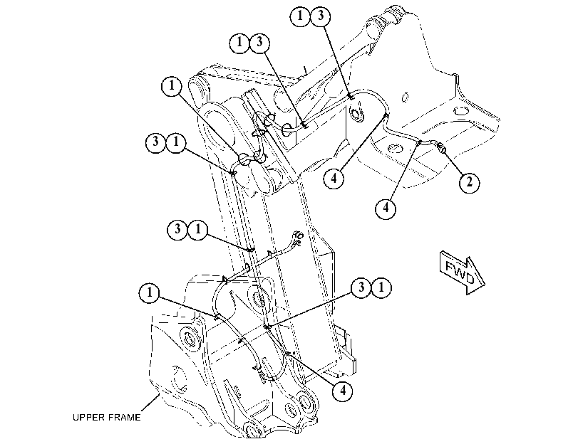 WIRING GP-RISER 4585417 CAT