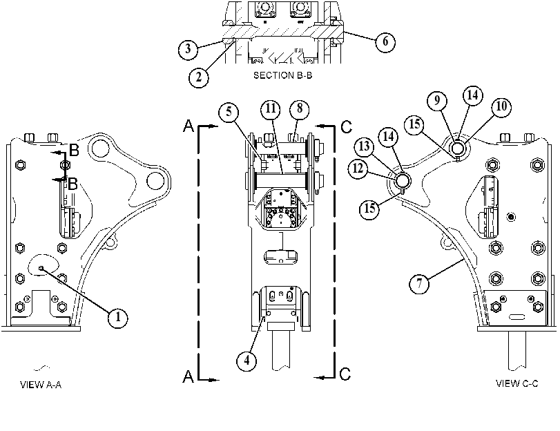 HOUSING GP-HAMMER 3921808 CAT