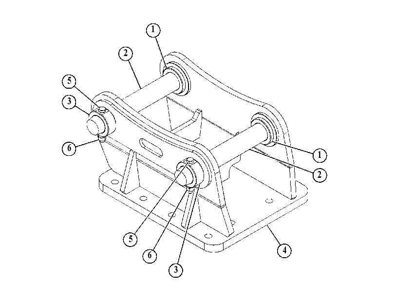 MOUNTING GP-HAMMER 4860891 CAT