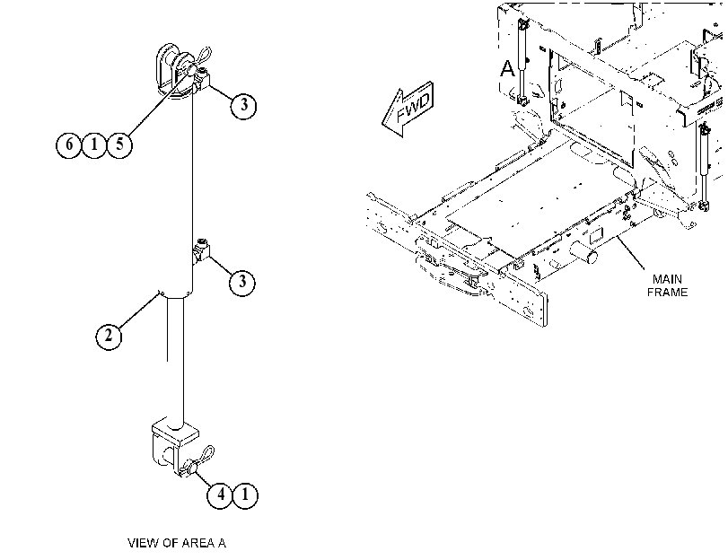 CYLINDER & MTG GP-TOW POINT 4479842 CAT