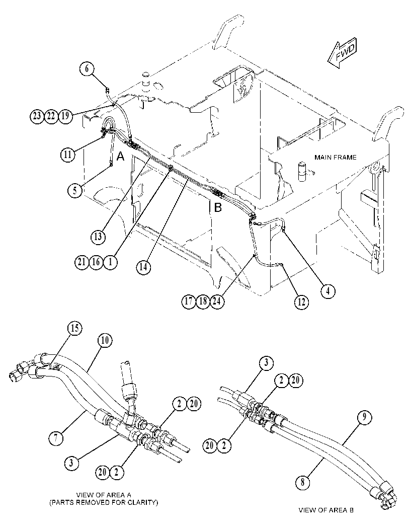 LINES GP-GRADE & SLOPE 4479829 CAT