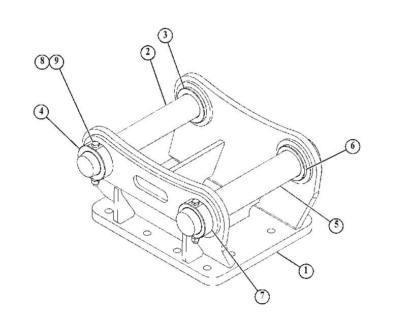 MOUNTING GP-HAMMER 3976899 CAT