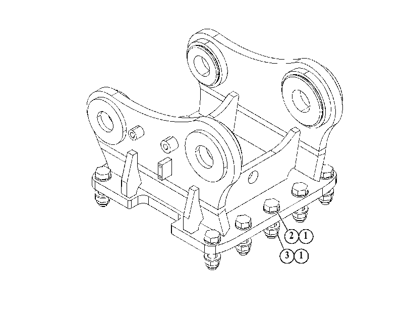 MOUNTING GP-HAMMER 4816410 CAT