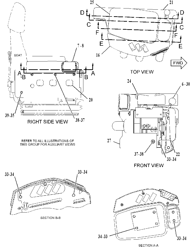 SUPPORT GP-HYDRAULIC CONTROL 3257180 CAT