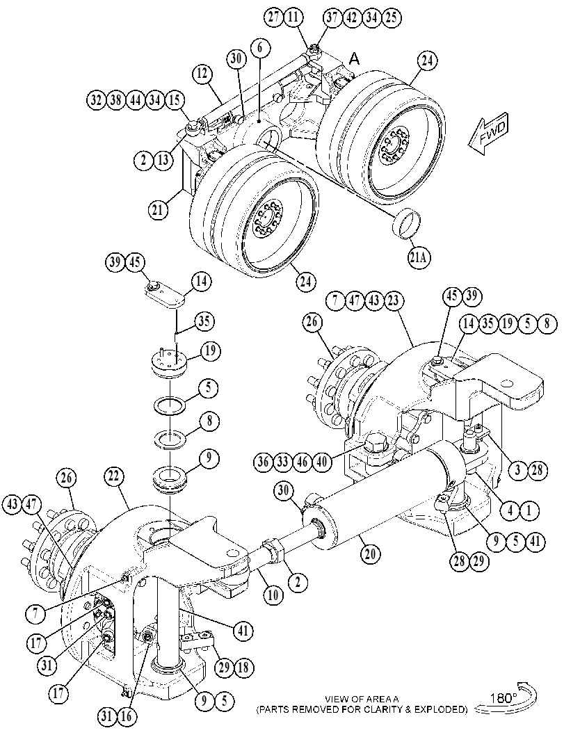 BOGIE GP 3964186 CAT