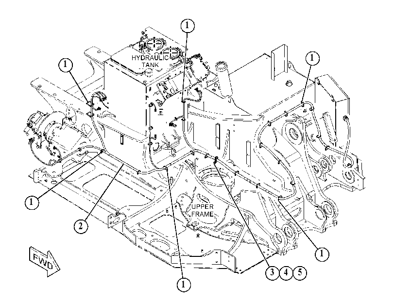 WIRING GP-HYDRAULIC CONTROL 4585421 CAT