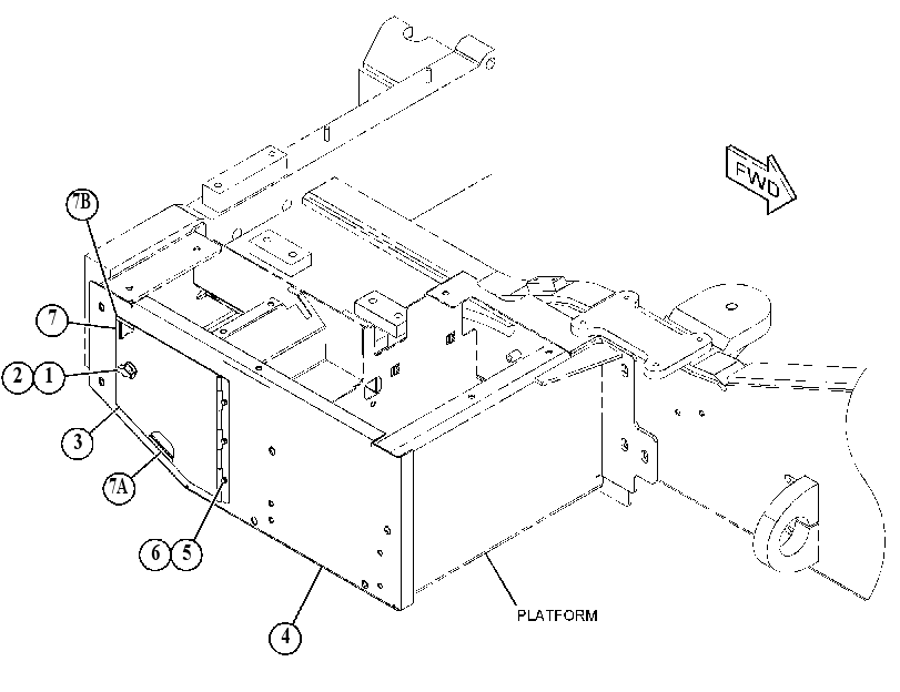 PLATFORM GP-SERVICE 4476446 CAT
