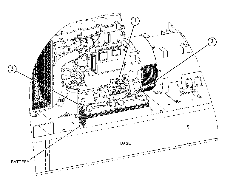 Кабель аккумулятора 4710824 CAT