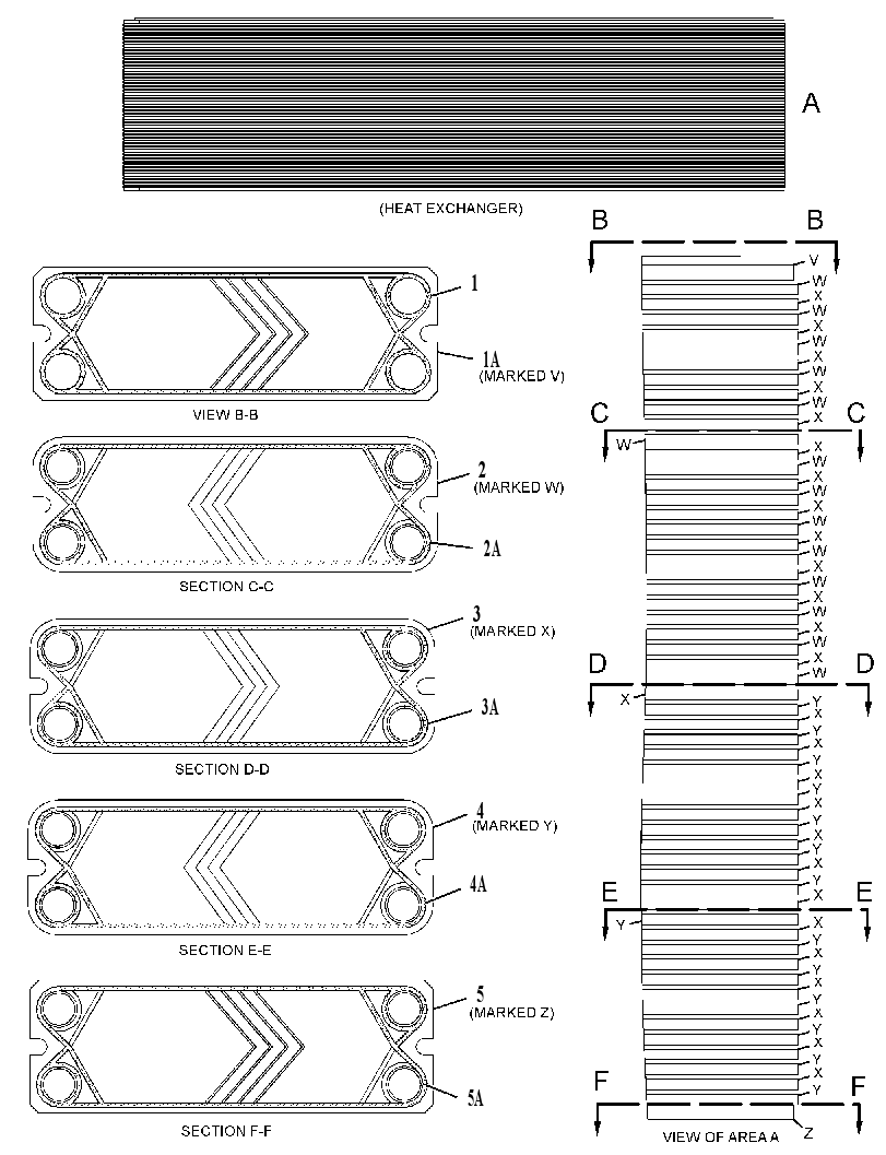 PLATE GP-HEAT EXCHANGER 3733370 CAT