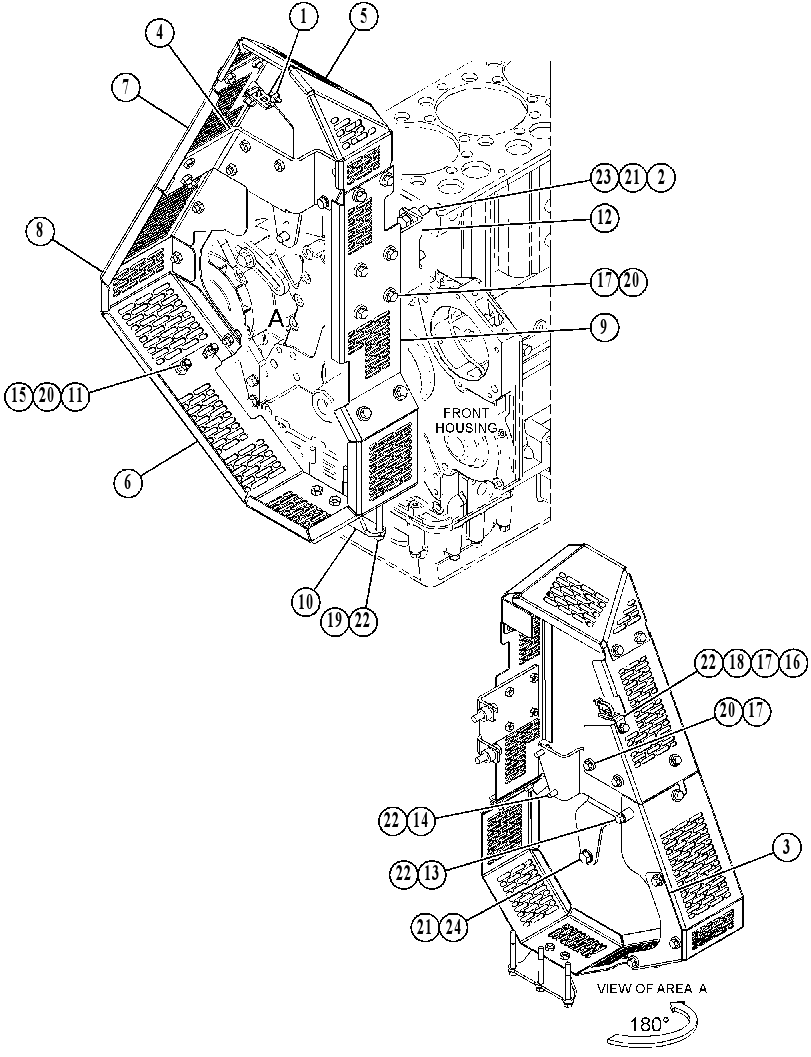Защита ремня 4900049 CAT