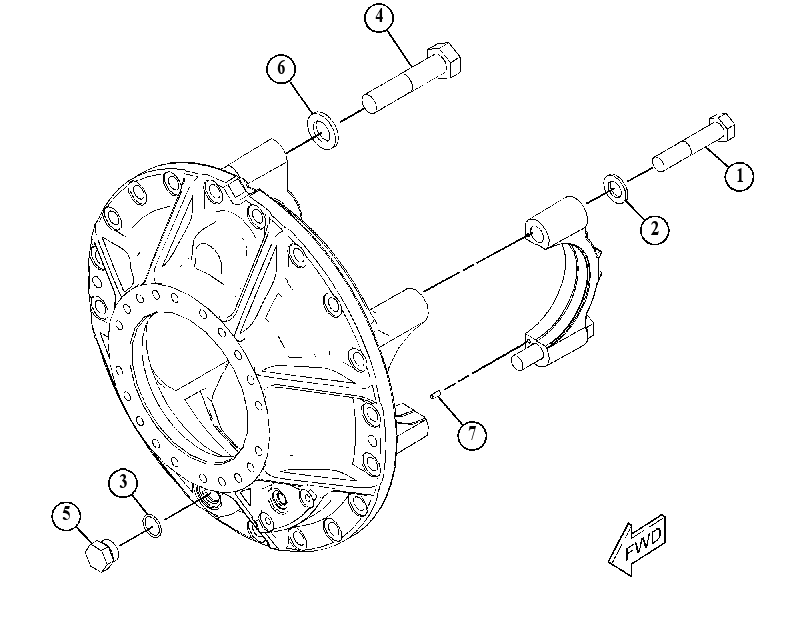 CARRIER GP-DIFFERENTIAL 2338629 CAT
