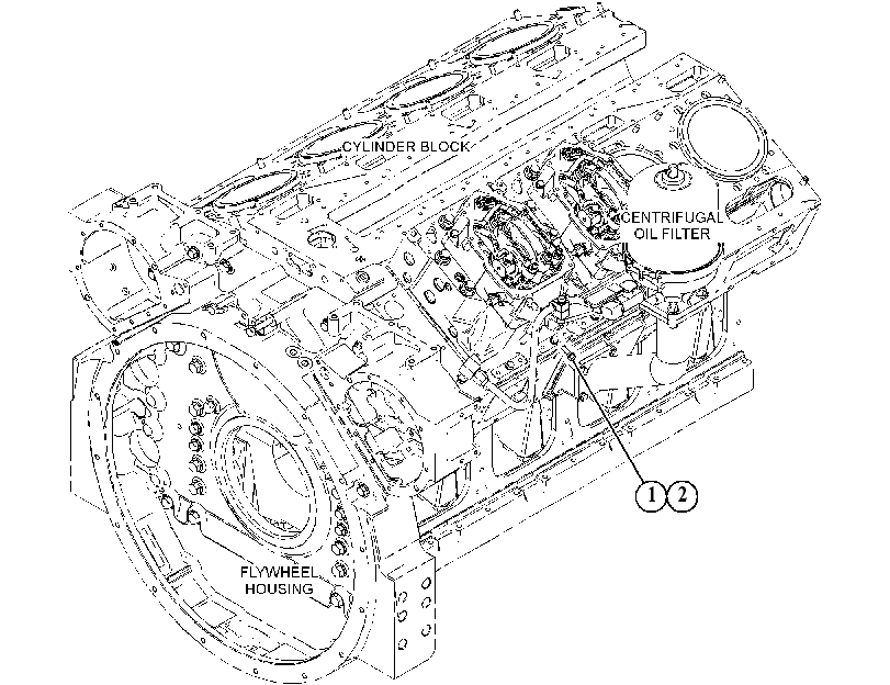 Крепёж крышки распредвала 4818549 CAT