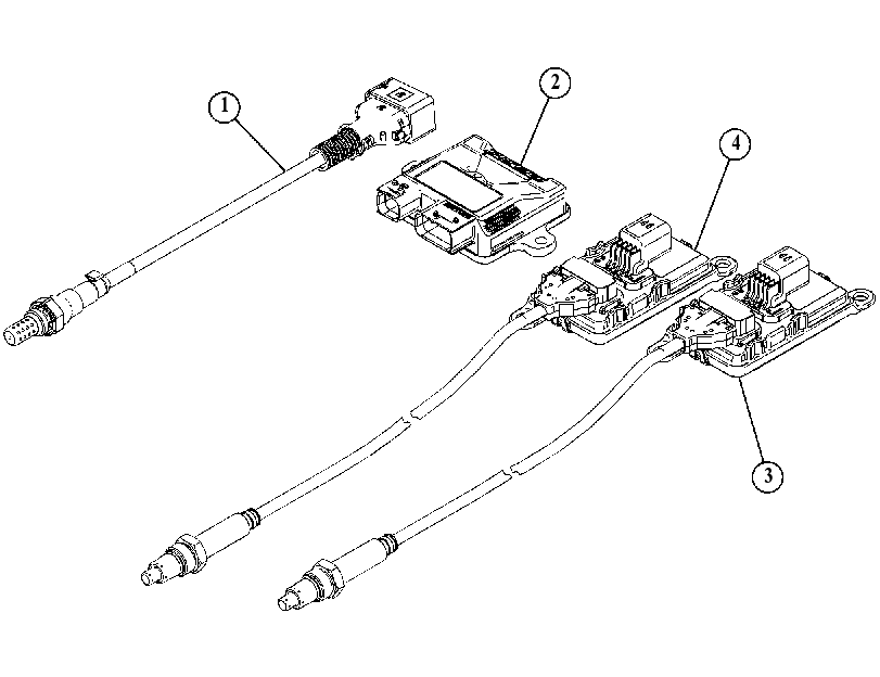 SENSOR & CONTROL GP-EXHAUST 4288197 CAT