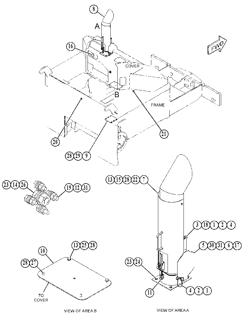 VENTILATION GP-PAVER 4479857 CAT