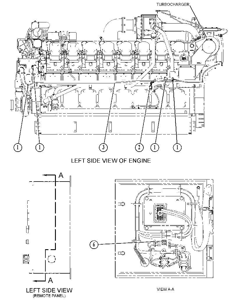 WIRING GP-PRELUBRICATION 2519498 CAT