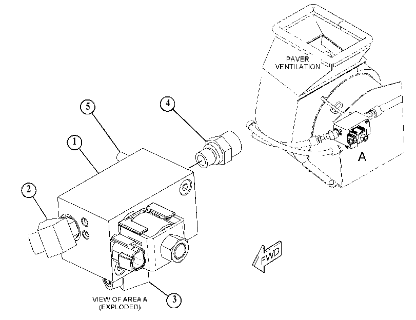 VALVE & MTG GP-FLOW CONTROL 4479856 CAT