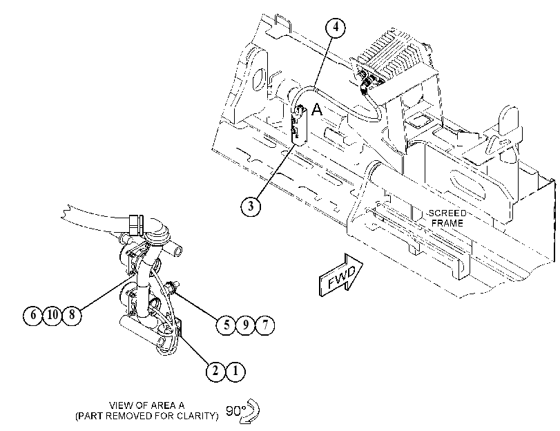 WIRING GP-SCREED HEATER 4912412 CAT