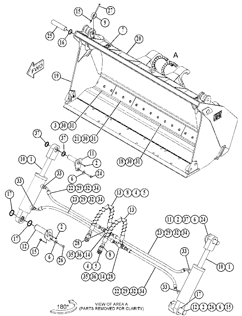 BUCKET AS-MULTIPURPOSE 4263434 CAT