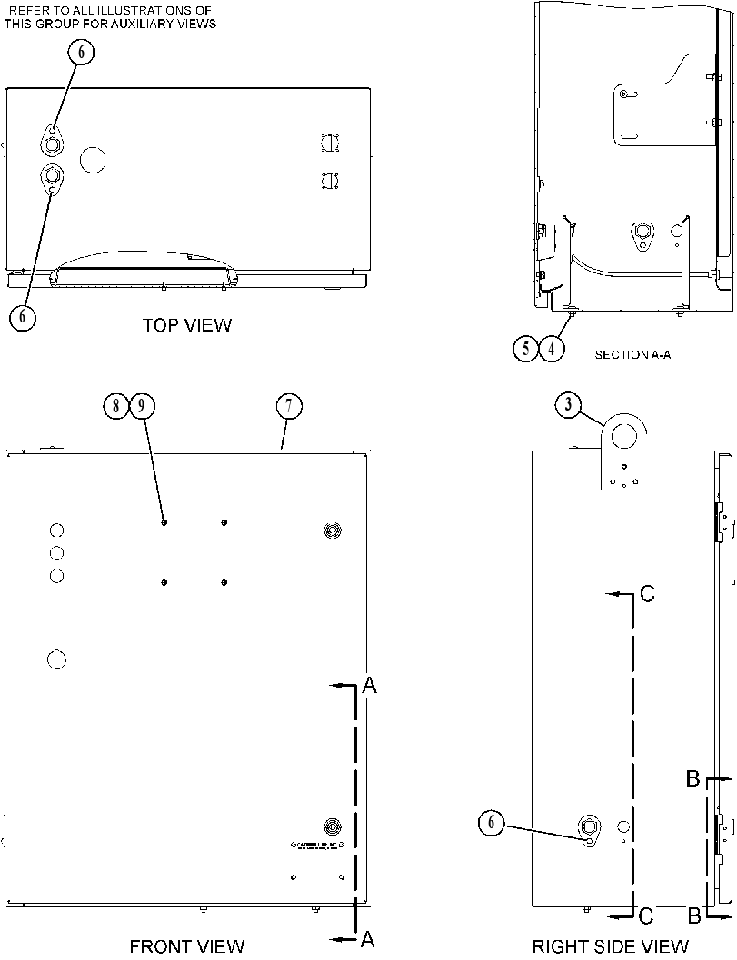 CABINET GP-CONTROL 4593132 CAT