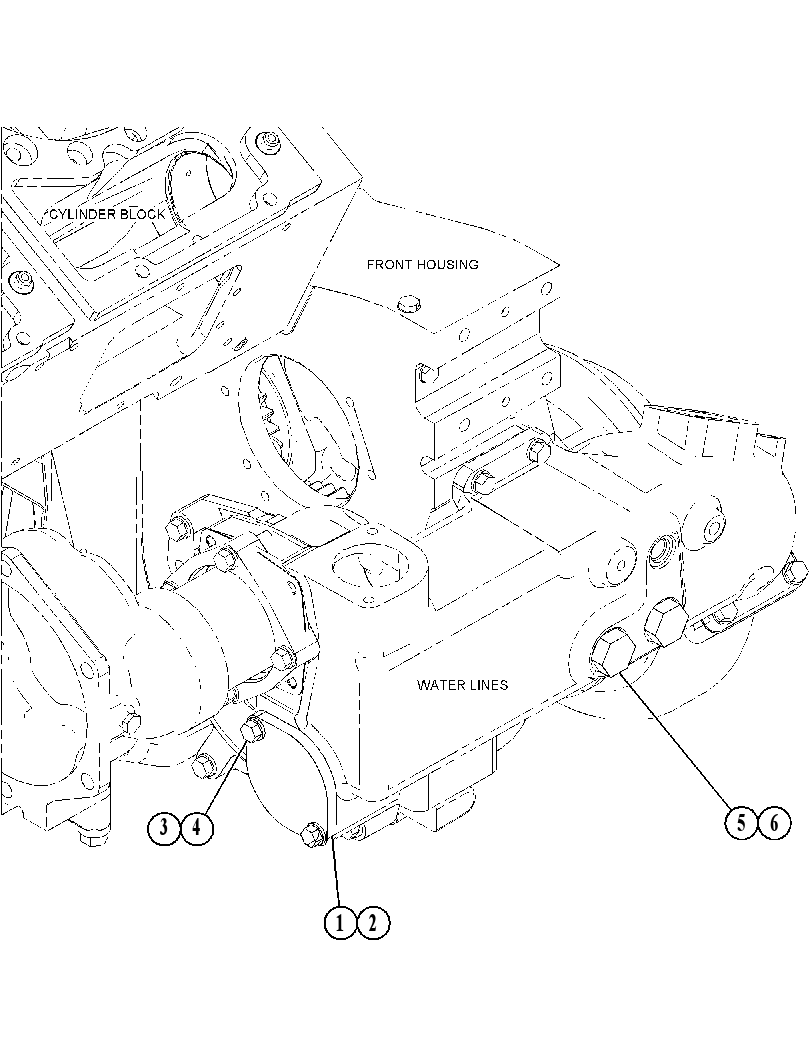 COVER GP-WATER PUMP 4229305 CAT