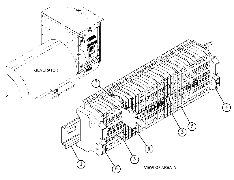 Клеммная колодка в сборе 4549936 CAT