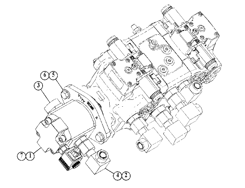 PUMP & MTG GP-HYDRAULIC FAN 4479831 CAT