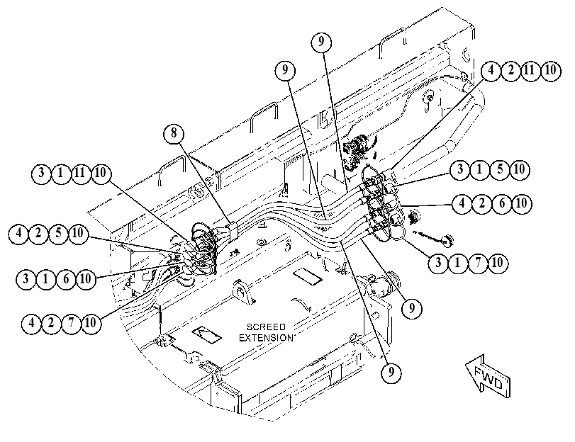 LINES GP-EXTENSION 4717830 CAT