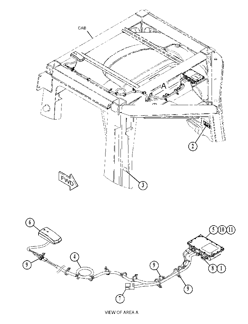 Установка связи 4606037 CAT