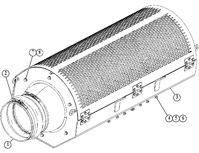 HOUSING GP-AIR CLEANER 4631806 CAT