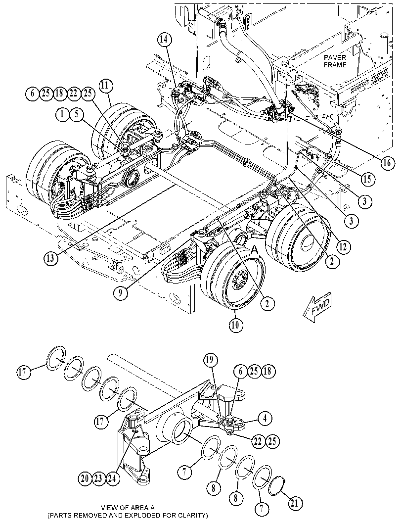 ASSIST GP-FRONT WHEEL 4479877 CAT
