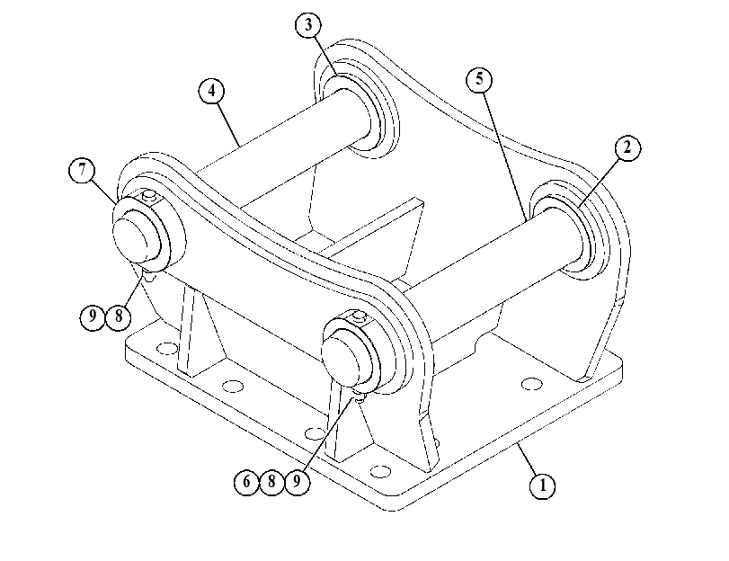 MOUNTING GP-HAMMER 3717106 CAT