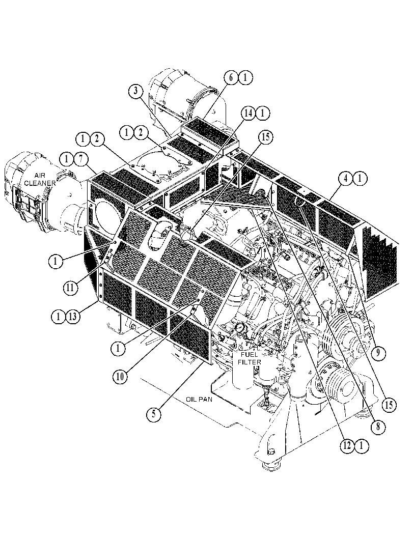 GUARD GP-ENGINE 4878140 CAT