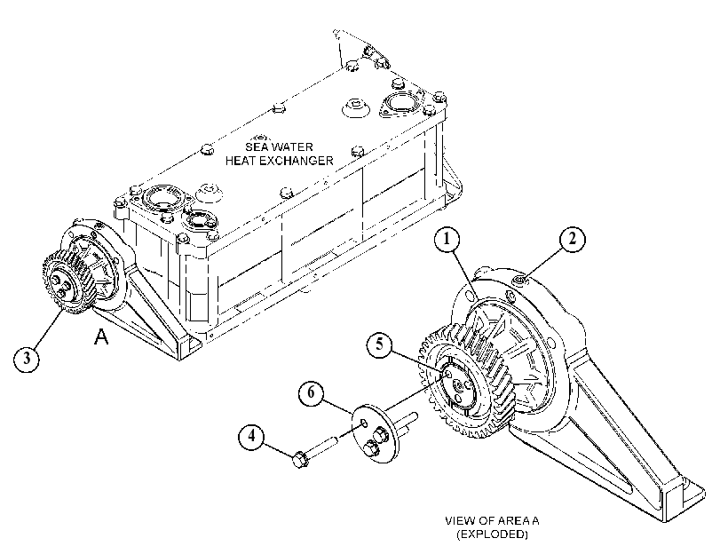 BRACKET AS 4471457 CAT
