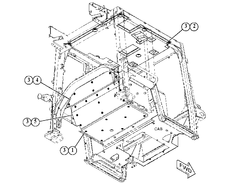 INSULATION GP-WEATHER 3858016 CAT