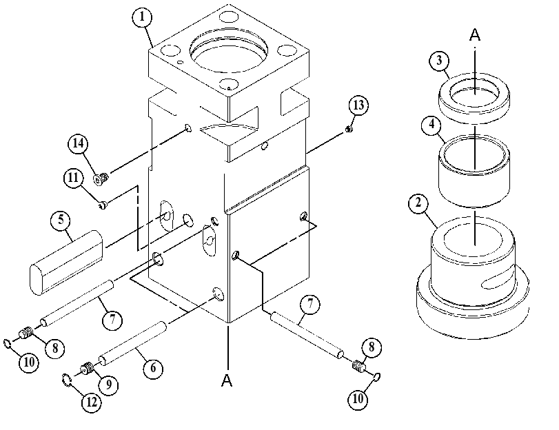 HEAD GP-FRONT 3670887 CAT