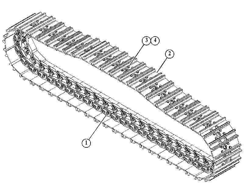 Гусеница 3116448 CAT
