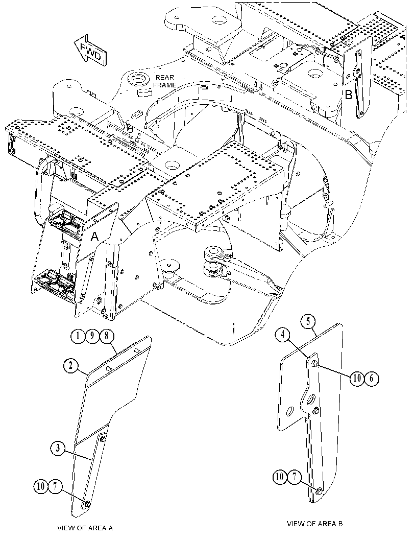 BAFFLE GP 4858807 CAT