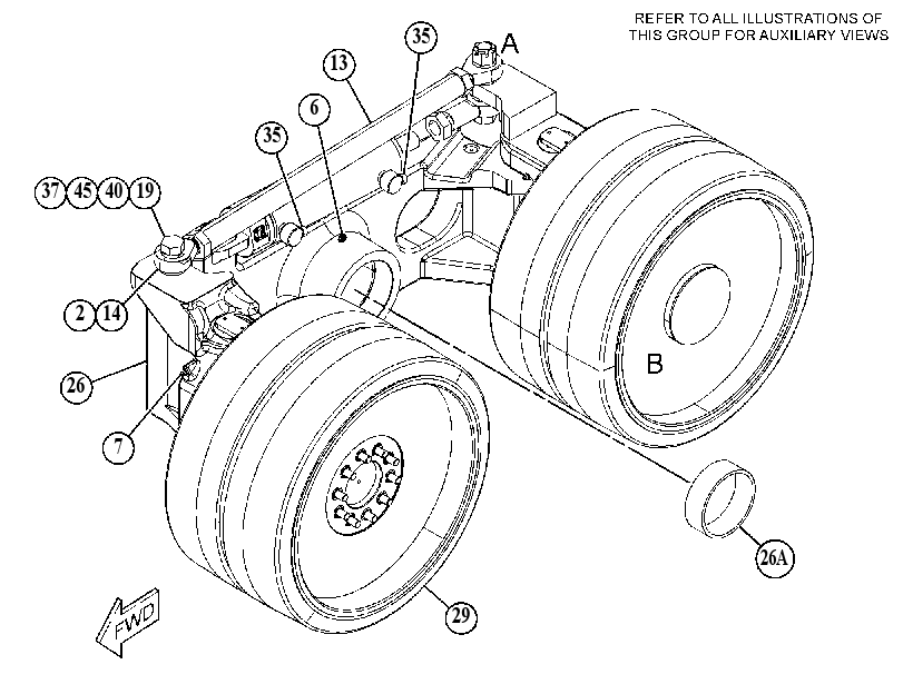 BOGIE GP 3964178 CAT