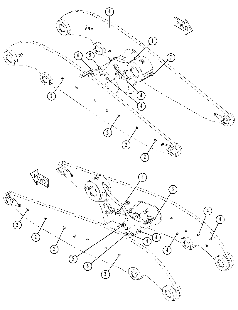 BOSS GP-LIFT ARM 3734010 CAT