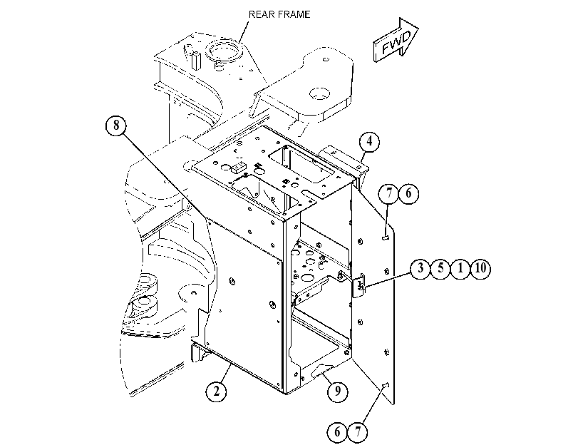 SUPPORT GP-VALVE & FILTER 3907353 CAT