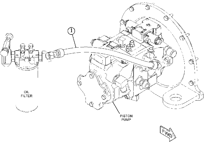LINES GP-HYDRAULIC FILTER 4455819 CAT