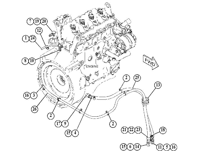 SERVICE GP-ENGINE 4497670 CAT
