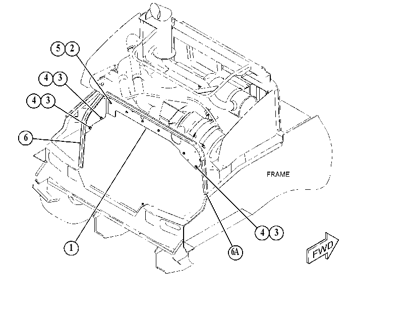 BAFFLE GP 4529025 CAT