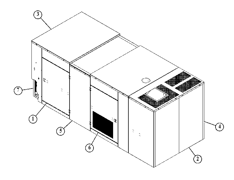ENCLOSURE GP-GENSET 4606126 CAT