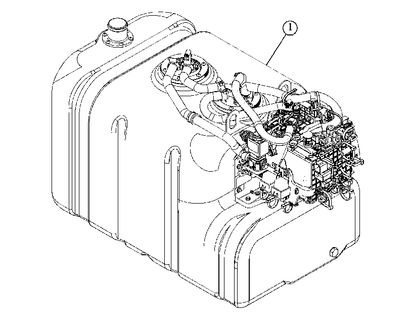 Модуль AdBlue (компоновка) 4650572 CAT
