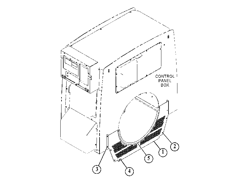 PANEL GP-SCREEN 4601228 CAT