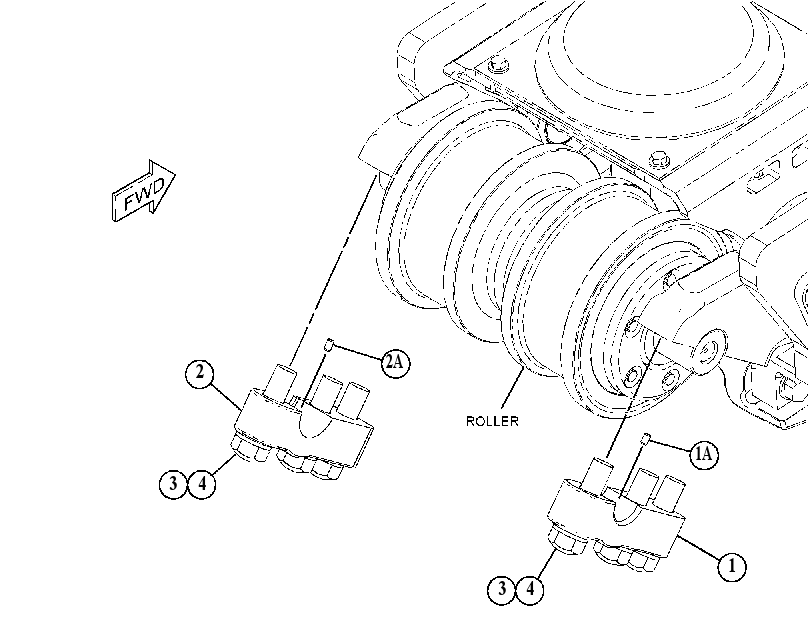 CAP GP-TRACK ROLLER 2769026 CAT