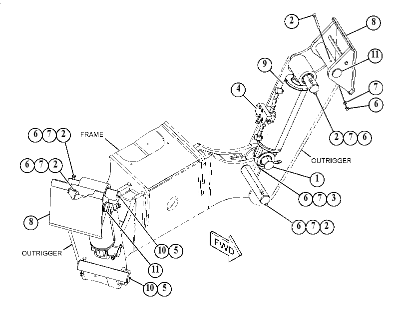 STABILIZER GP 4743817 CAT